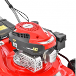 Masina de tuns iarba cu motor pe benzina, autopropulsata, HECHT 546 SC, 2.5 kW, 144 CC, latime de lucru 46 cm, cos colector 60 l
