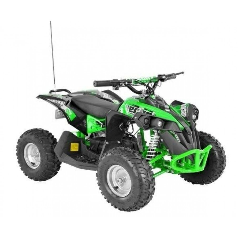 ATV electric Hecht 51060 Green, acumulator 36 V, 12 Ah, viteza maxima 35 km/h, capacitate max 70 kg