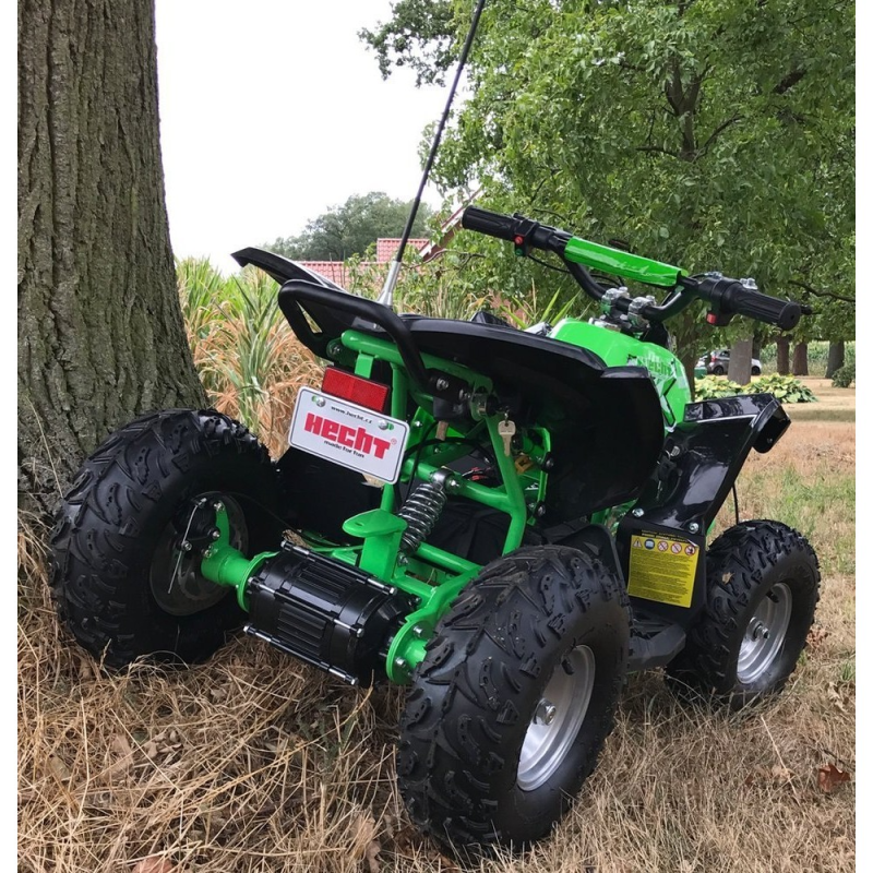 ATV electric Hecht 51060 Green, acumulator 36 V, 12 Ah, viteza maxima 35 km/h, capacitate max 70 kg