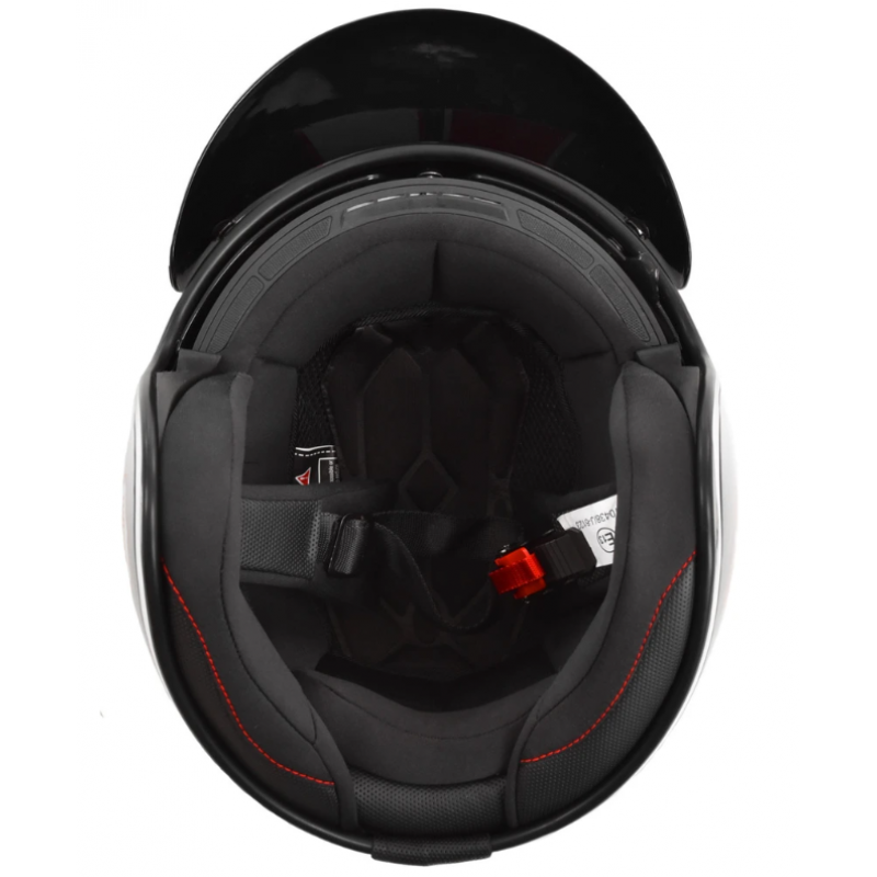 Casca moto scuter HECHT 52588 XS, material ABS, marime XS, 53-54 cm, captuseala detasabila/lavabila