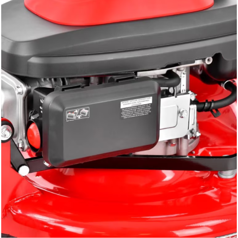Masina de tuns iarba cu motor pe benzina, autopropulsata, HECHT 551 XR, 3.5 kW, 196 CC, latime de lucru 51 cm, cos colector 75 l