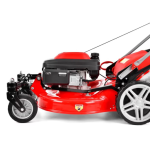 Masina de tuns iarba cu motor pe benzina, autopropulsata, HECHT 551 XR, 3.5 kW, 196 CC, latime de lucru 51 cm, cos colector 75 l