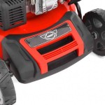 Masina de tuns iarba cu motor pe benzina, autopropulsata, HECHT 554 SX, 4.4 kW, 224 CC, latime de lucru 53 cm, cos colector 75 l