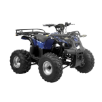 ATV electric Hecht 56150 Blue, putere 1200 W, autonomie 60 km, capacitate 120 kg