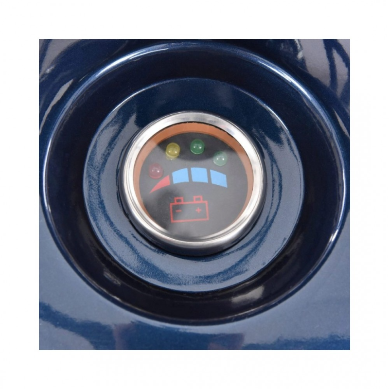ATV electric Hecht 56150 Blue, putere 1200 W, autonomie 60 km, capacitate 120 kg