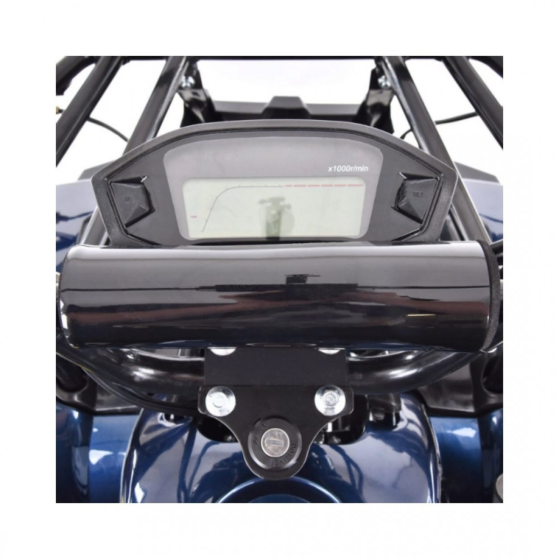 ATV electric Hecht 56150 Blue, putere 1200 W, autonomie 60 km, capacitate 120 kg