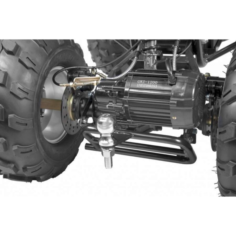 ATV electric Hecht 56150 Red, putere 1200 W, autonomie 60 k,m capacitate 120 kg