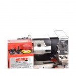 Strung electric pentru metal HECHT 8410, 370W, MT2, MT3, diametru maxim 180 mm, lungime maxima 300 mm
