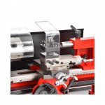 Strung electric pentru metal HECHT 8410, 370W, MT2, MT3, diametru maxim 180 mm, lungime maxima 300 mm