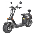 Scuter electric Hecht cocis black motor 1500 w viteza maxima 45 km h autonomie maxim 60 km negru