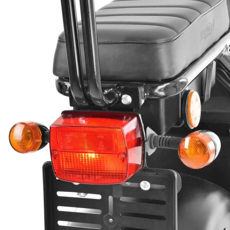 Scuter electric Hecht cocis black motor 1500 w viteza maxima 45 km h autonomie maxim 60 km negru