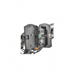 Bicicleta electrica Hecht Compos Black, schimbator shimano