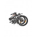 Bicicleta electrica Hecht Compos Black, schimbator shimano