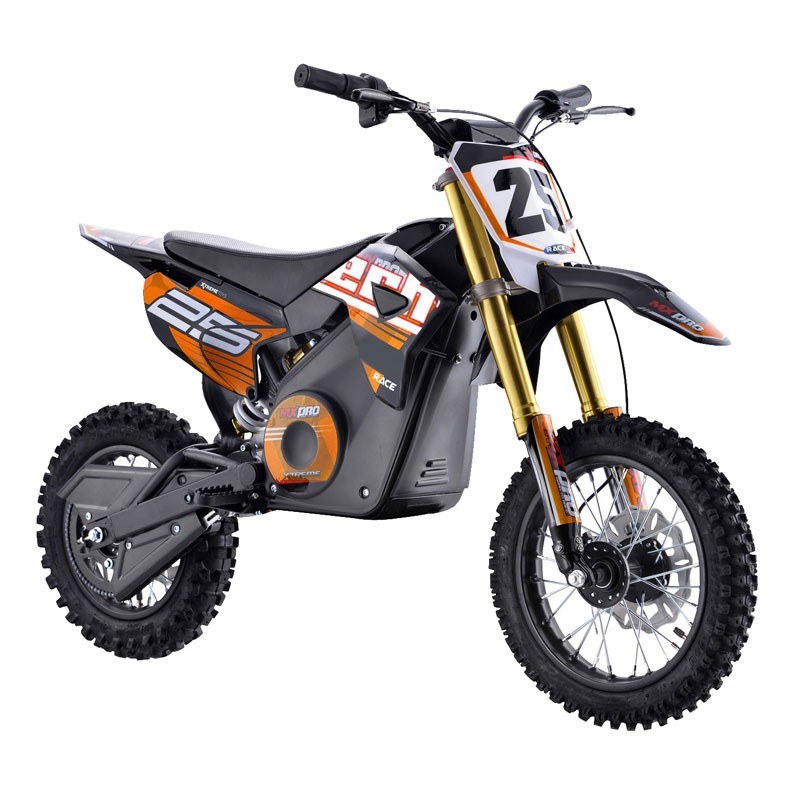Motocicleta electrica pentru copii HECHT 59100 Orange, acumulator 36 V