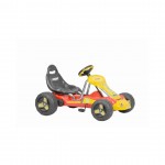 Kart cu pedale pentru copii HECHT 59788, structura de otel
