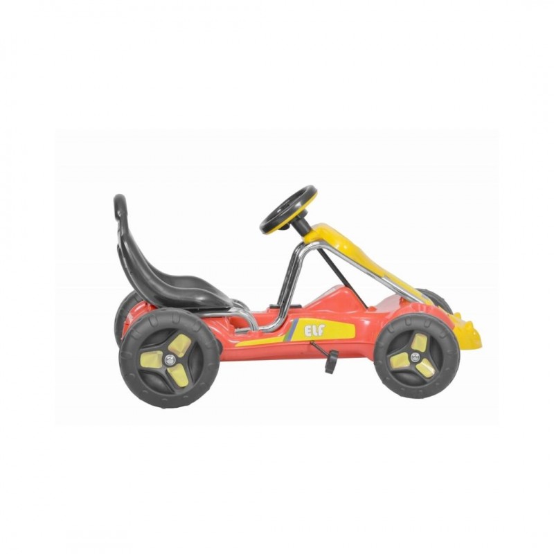 Kart cu pedale pentru copii HECHT 59788, structura de otel