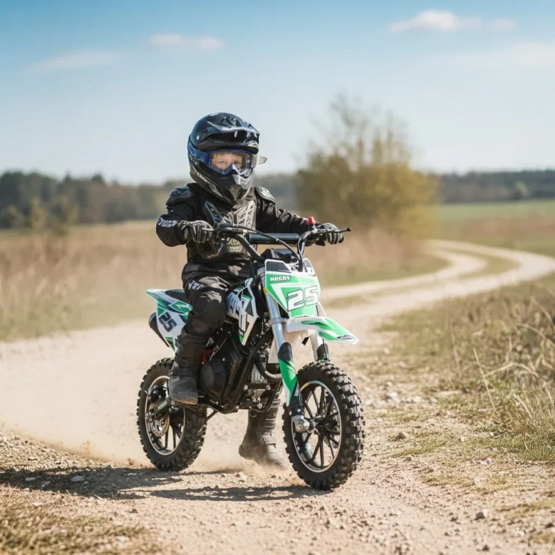 Motocicletă pe benzină - HECHT 54557 VERDE